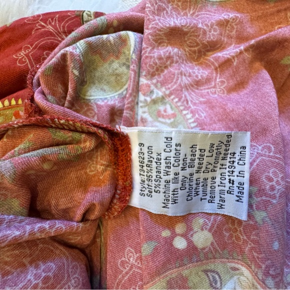 Johnny Was the Favorite long sleeve dresss - Picture 6 of 7